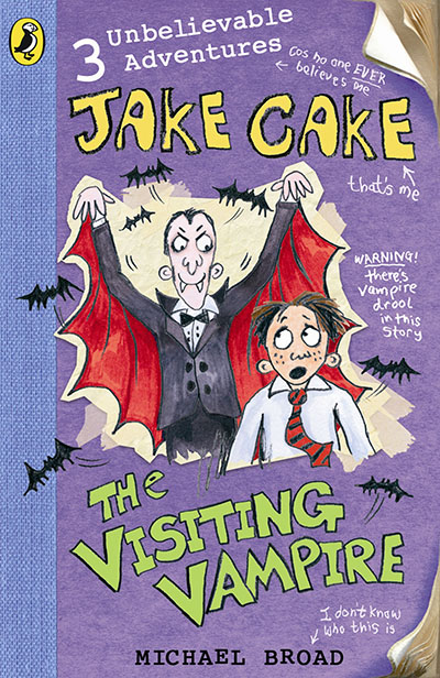 Jake Cake: The Visiting Vampire - Jacket