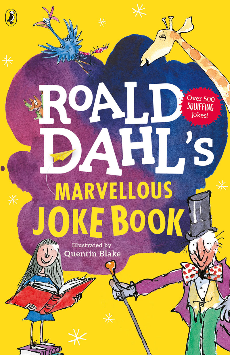 Roald Dahl's Marvellous Joke Book - Jacket
