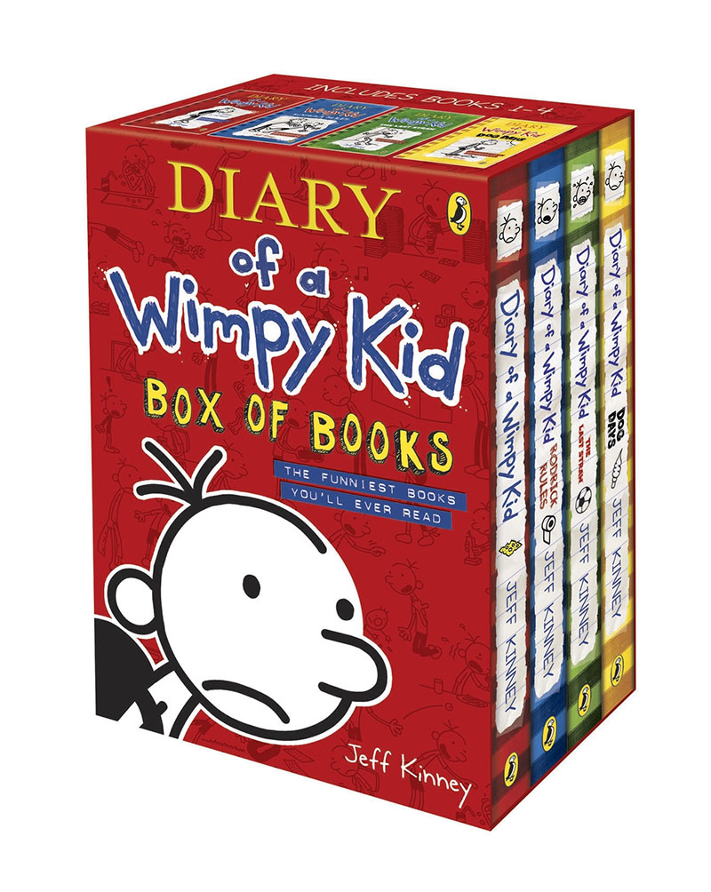 Diary of a Wimpy Kid Box of Books - Jacket