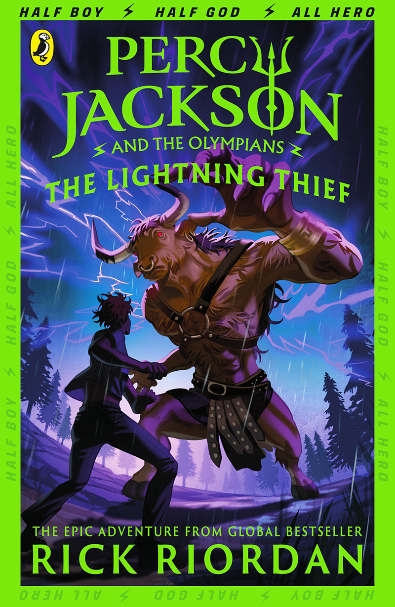Percy Jackson and the Lightning Thief (Book 1) - Jacket