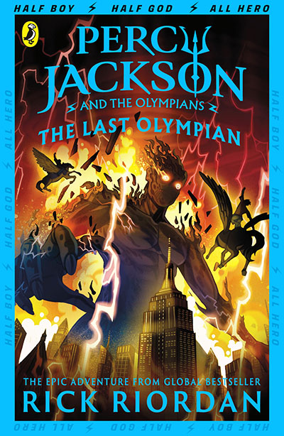 Percy Jackson and the Last Olympian (Book 5) - Jacket