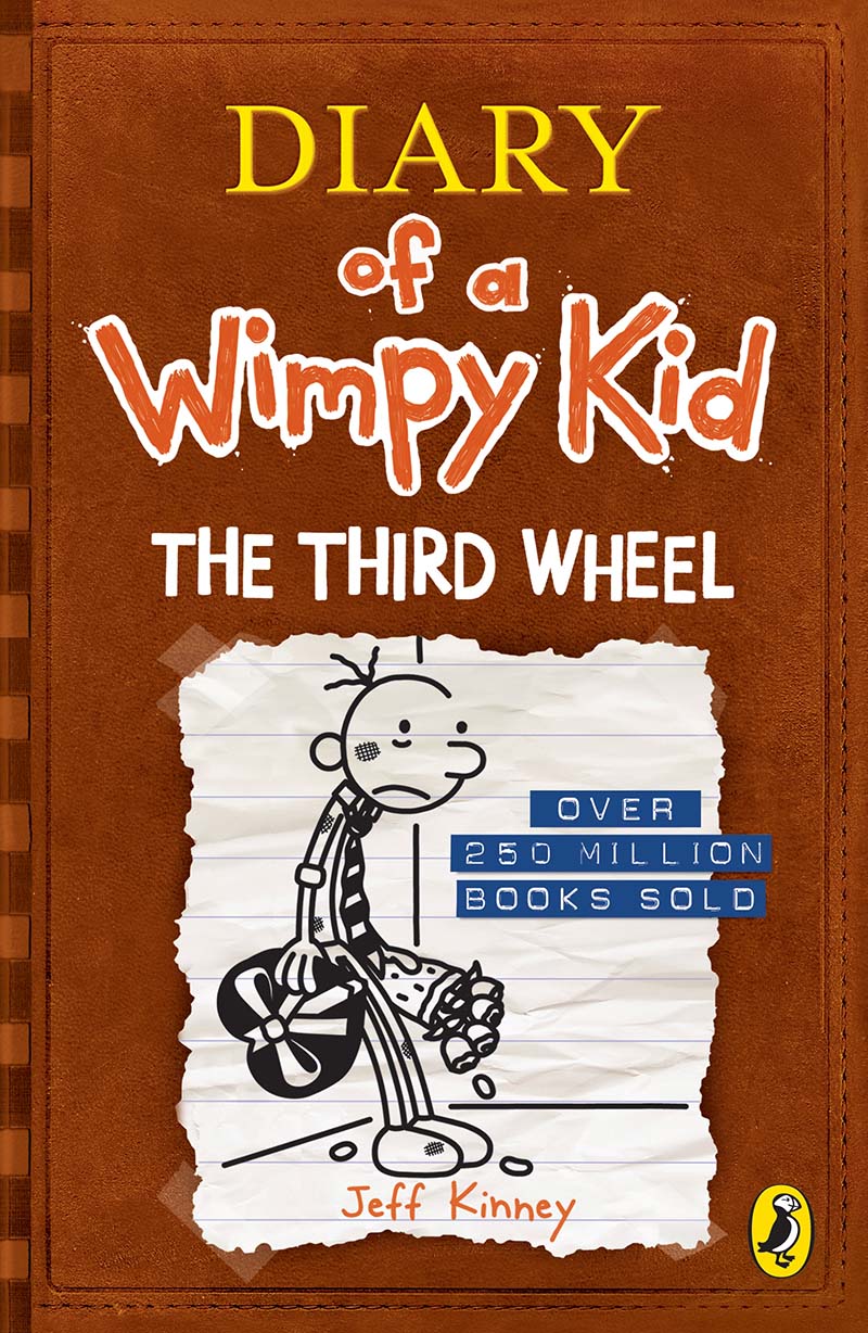 Diary of a Wimpy Kid: The Third Wheel (Book 7) - Jacket