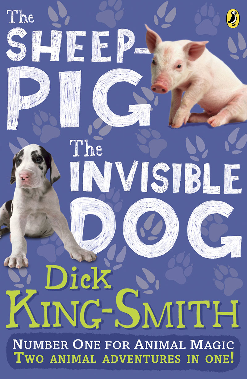 The Invisible Dog and The Sheep Pig bind-up - Jacket