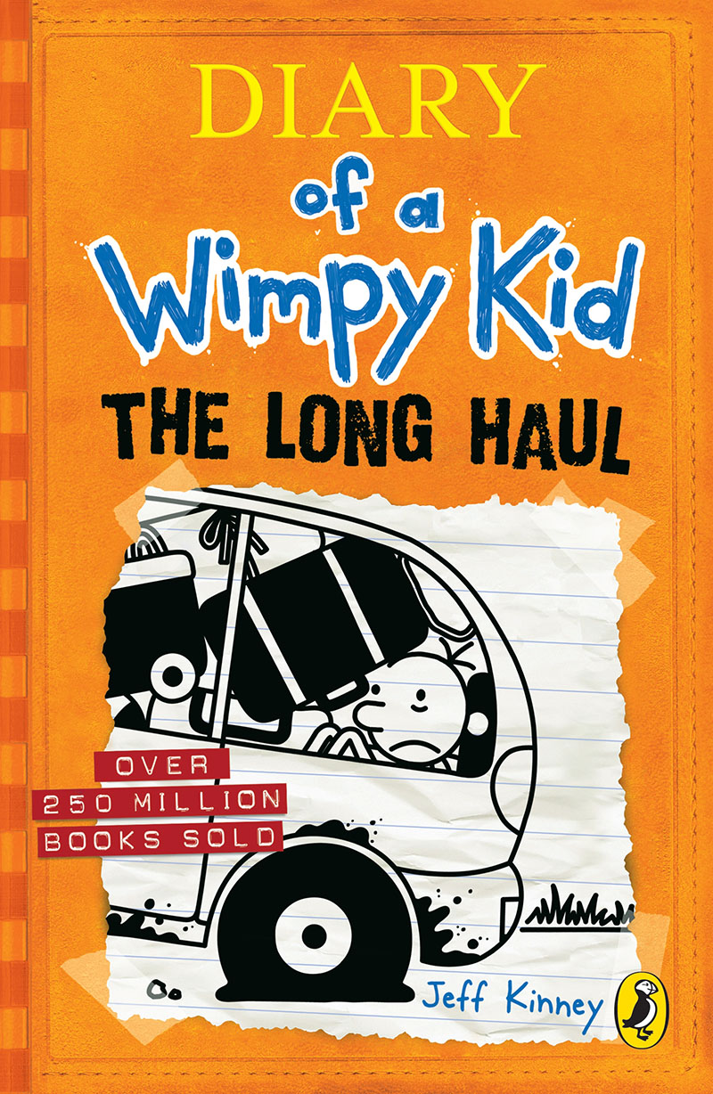 Diary of a Wimpy Kid: The Long Haul (Book 9) - Jacket