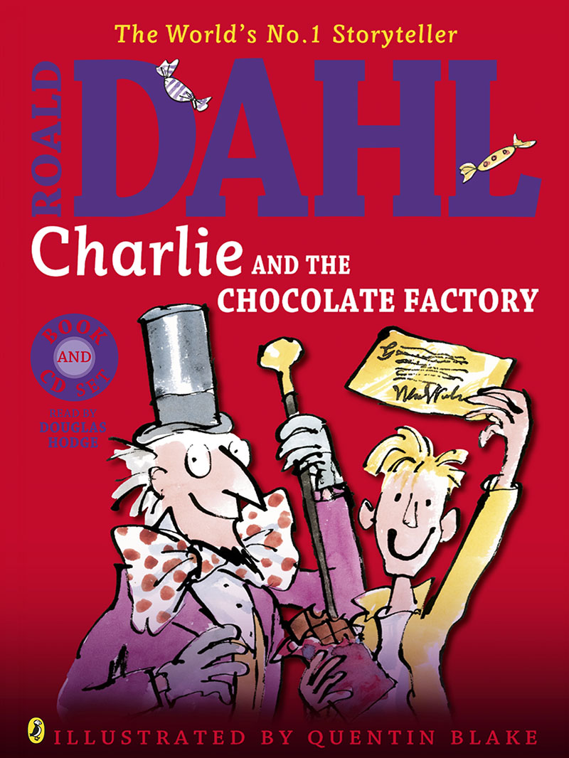 Charlie and the Chocolate Factory (Colour book and CD) - Jacket