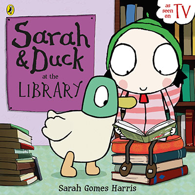 Sarah and Duck at the Library - Jacket