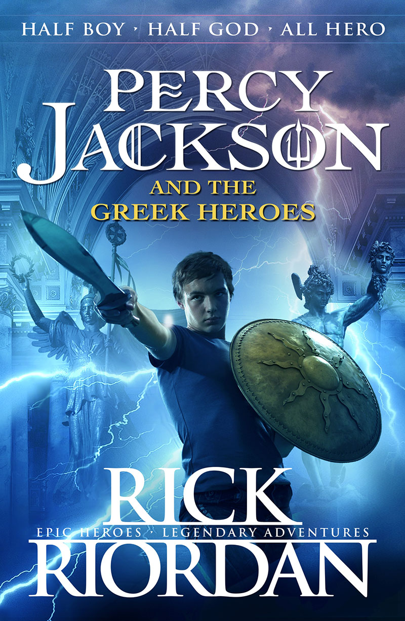 Percy Jackson and the Greek Heroes - Jacket
