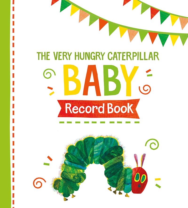 The Very Hungry Caterpillar Baby Record Book - Jacket