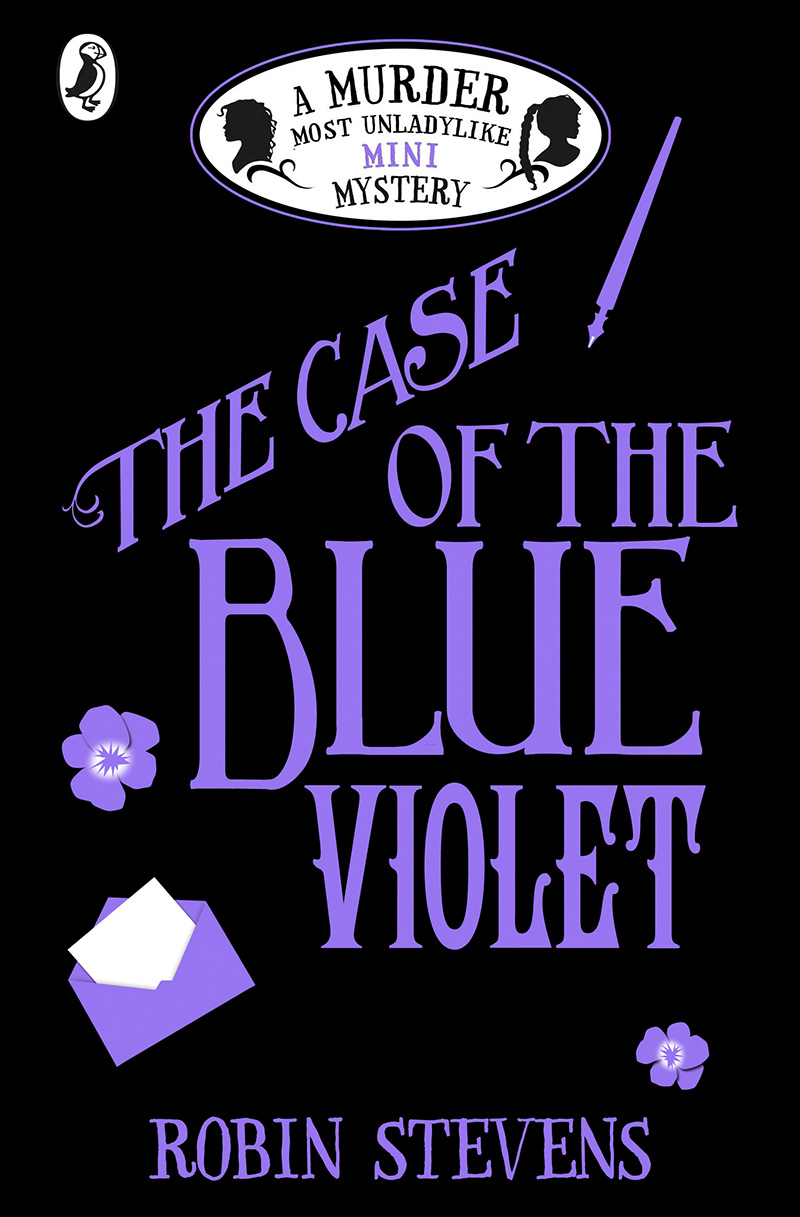 The Case of the Blue Violet - Jacket
