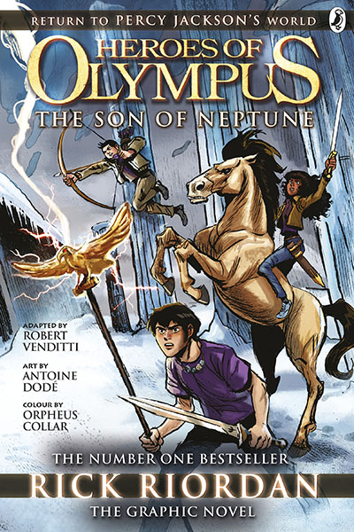 The Son of Neptune: The Graphic Novel (Heroes of Olympus Book 2) - Jacket