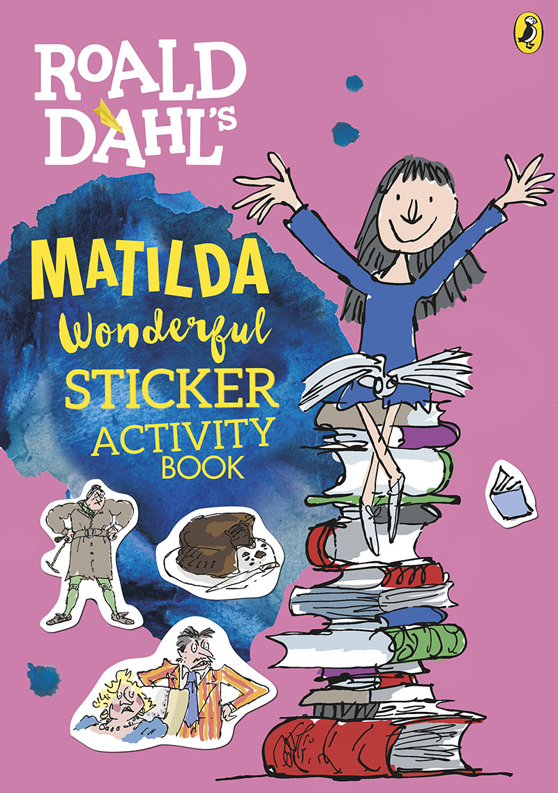 Roald Dahl's Matilda Wonderful Sticker Activity Book - Jacket