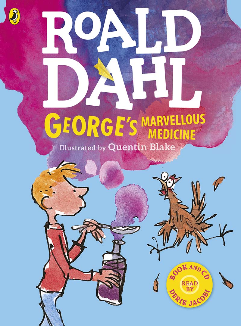 George's Marvellous Medicine (Colour book and CD) - Jacket