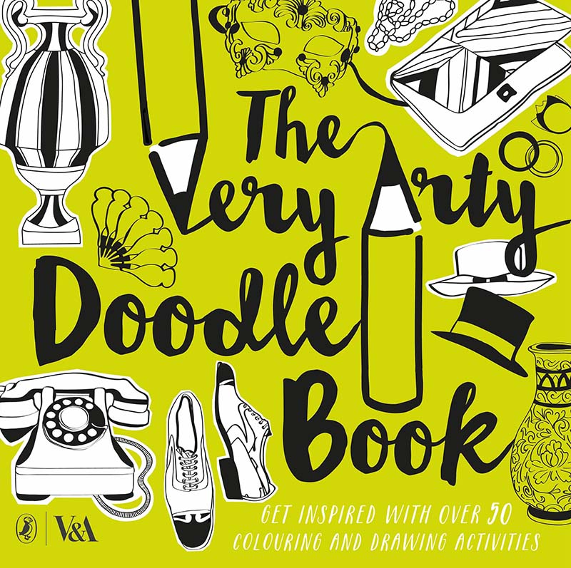 The Very Arty Doodle Book - Jacket