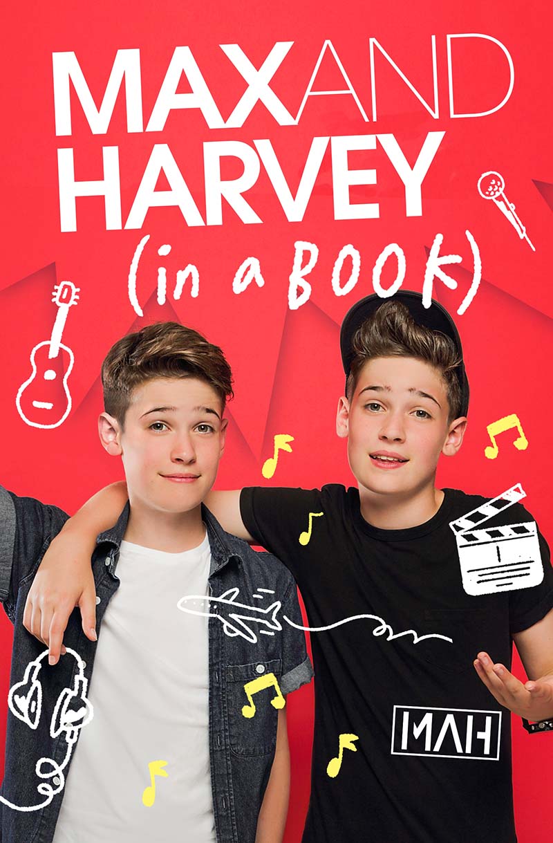 Max and Harvey: In a Book - Jacket