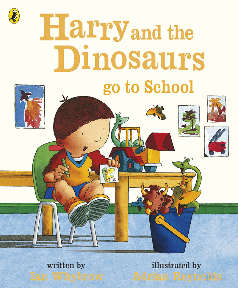 Harry and the Dinosaurs Go to School - Jacket