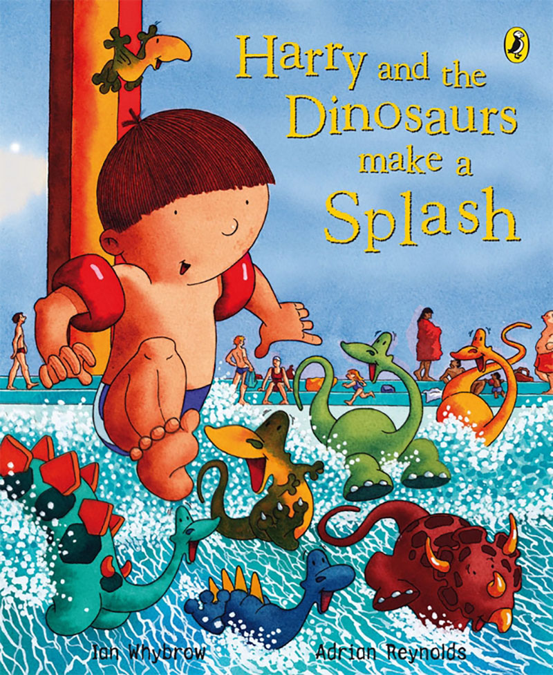 Harry and the Dinosaurs Make a Splash - Jacket