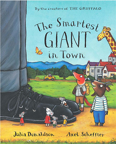 The Smartest Giant in Town Big Book - Jacket