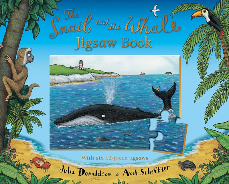 The Snail and the Whale Jigsaw Book - Jacket