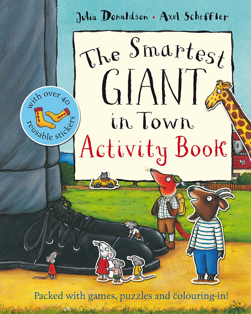 The Smartest Giant in Town Activity Book - Jacket