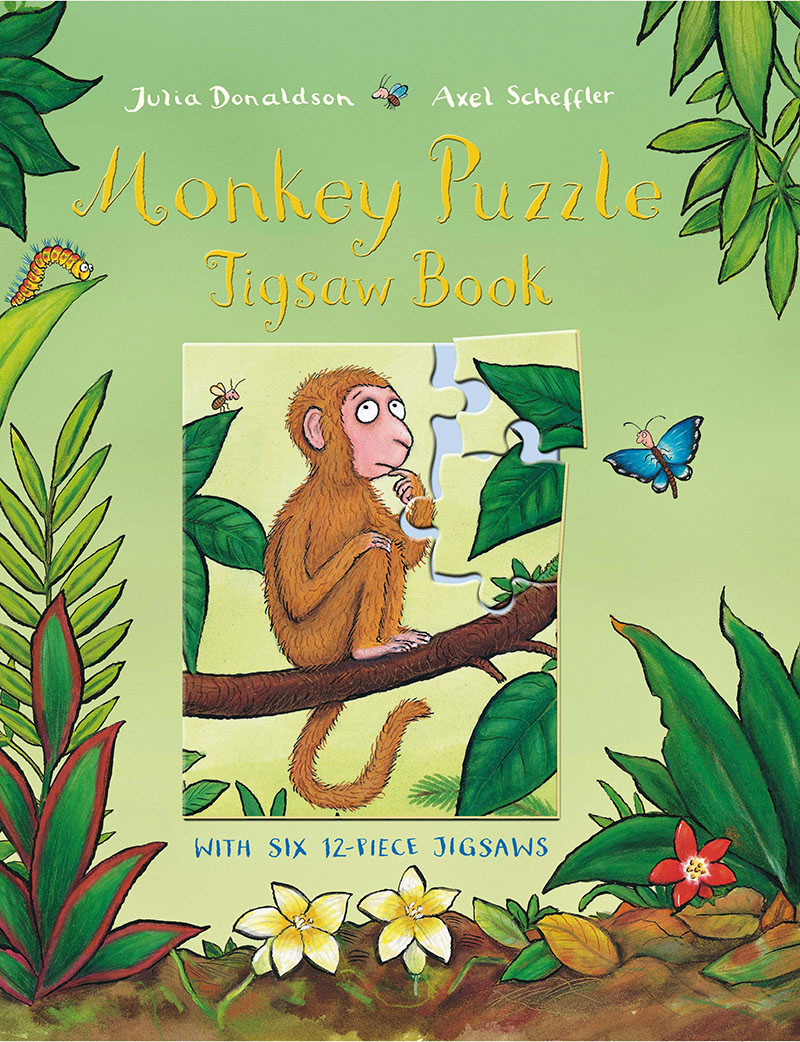 Monkey Puzzle Jigsaw Book - Jacket
