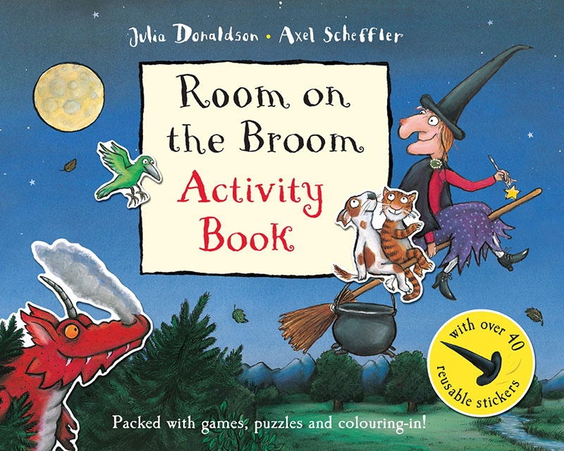 Room on the Broom Activity Book - Jacket