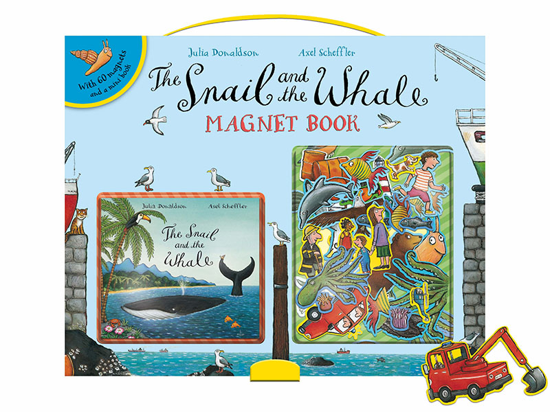 The Snail and the Whale Magnet Book - Jacket