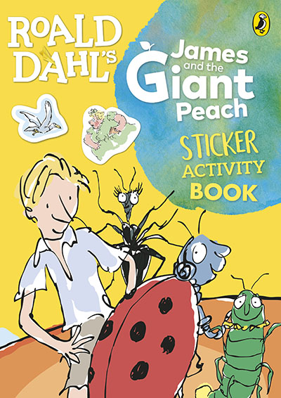 Roald Dahl's James and the Giant Peach Sticker Activity Book - Jacket