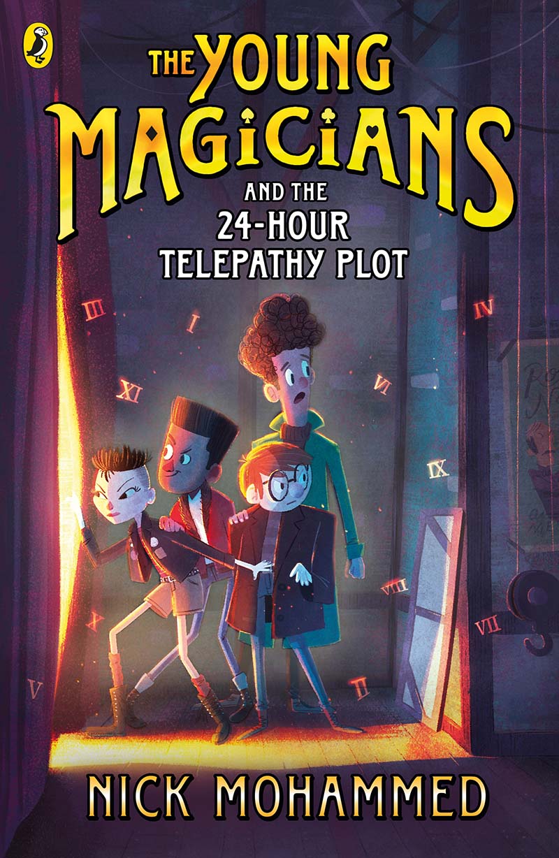 The Young Magicians and the 24-Hour Telepathy Plot - Jacket