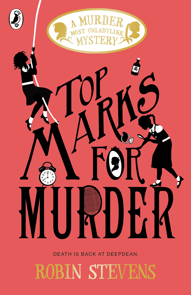 Top Marks For Murder - Jacket