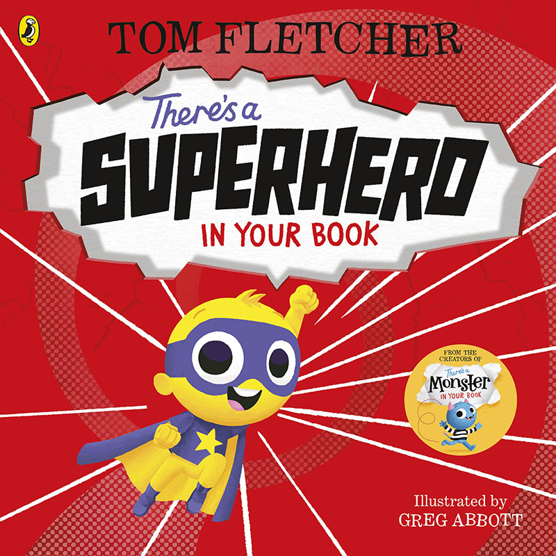 There's a Superhero in Your Book - Jacket