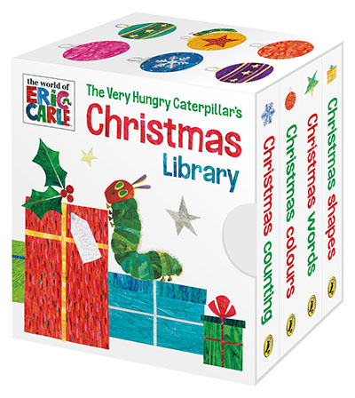 The Very Hungry Caterpillar's Christmas Library - Jacket