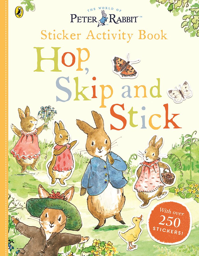 Peter Rabbit Hop, Skip, Stick Sticker Activity - Jacket
