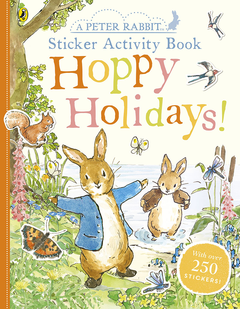 Peter Rabbit Hoppy Holidays Sticker Activity Book - Jacket