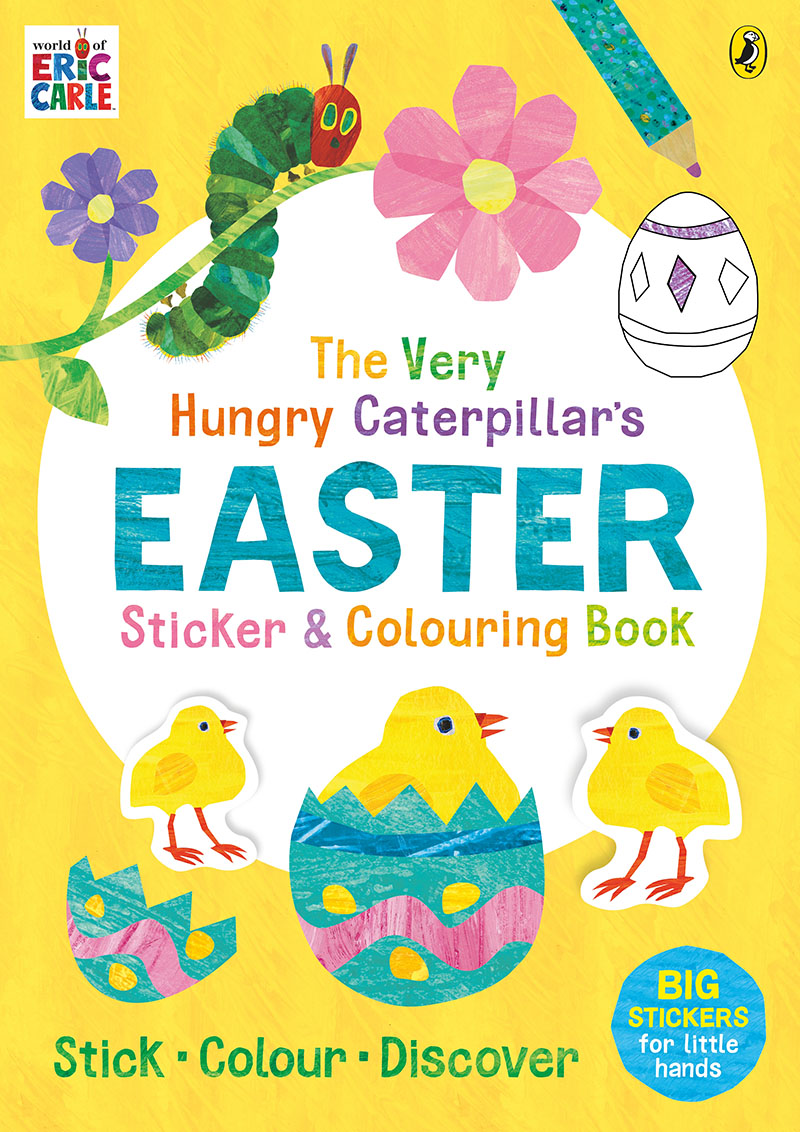 The Very Hungry Caterpillar's Easter Sticker and Colouring Book - Jacket