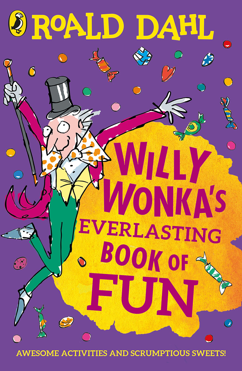 Willy Wonka's Everlasting Book of Fun - Jacket