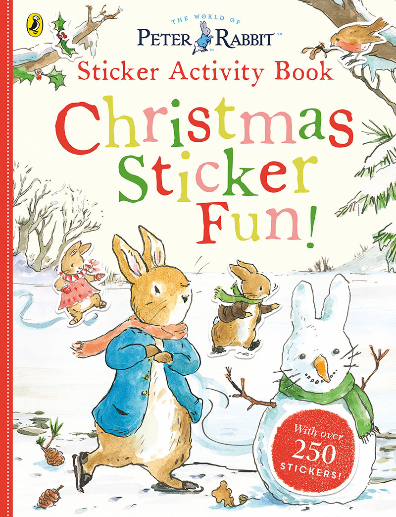 Peter Rabbit Christmas Fun Sticker Activity Book - Jacket