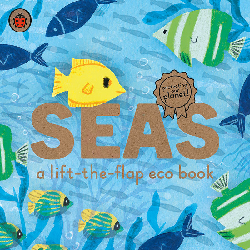 Seas: A lift-the-flap eco book - Jacket