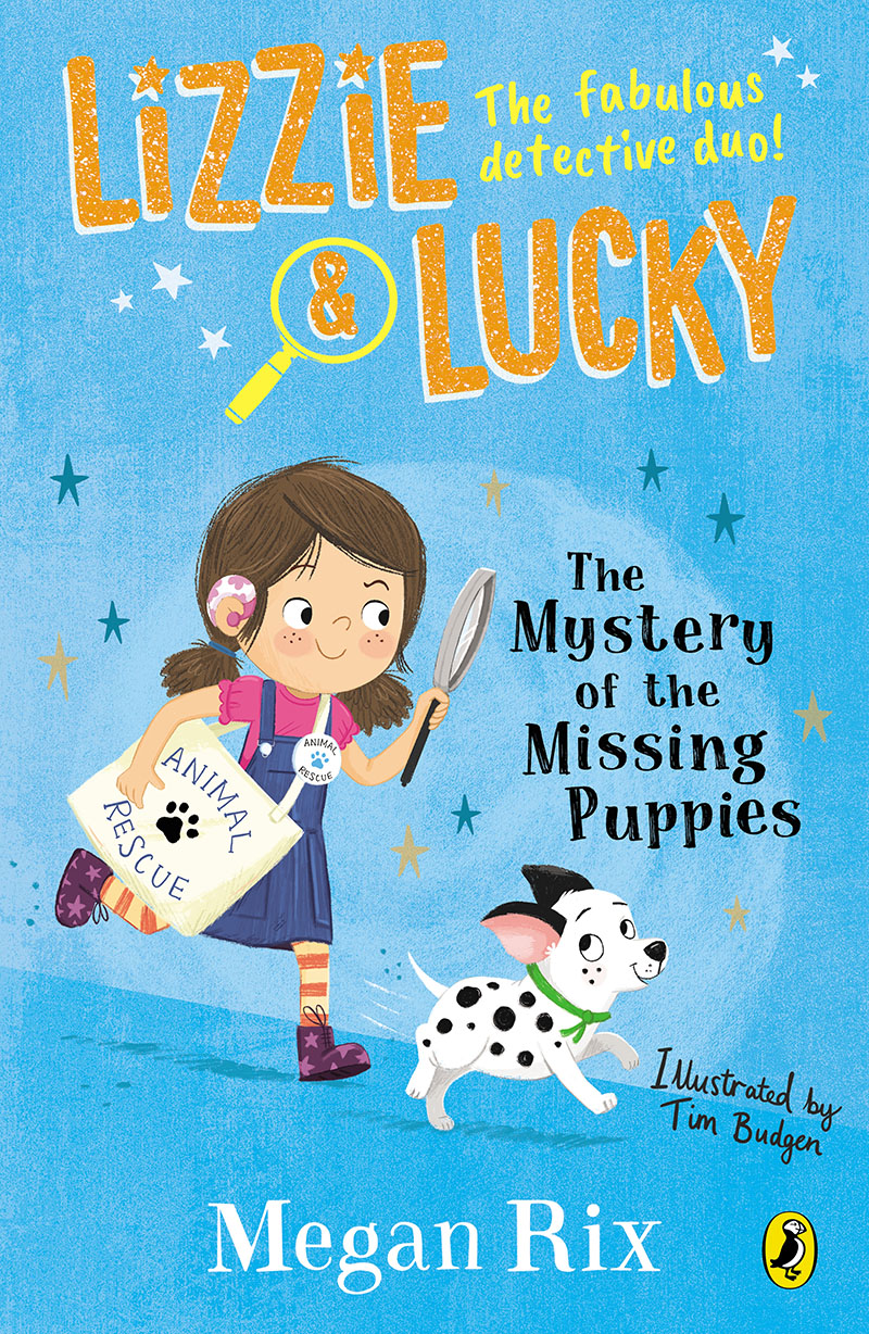 Lizzie and Lucky: The Mystery of the Missing Puppies - Jacket