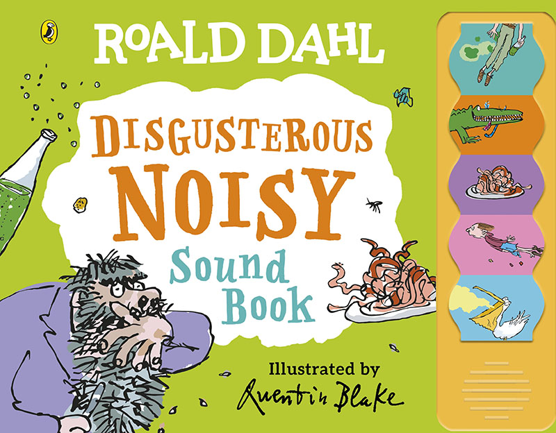 Roald Dahl: Disgusterous Noisy Sound Book - Jacket