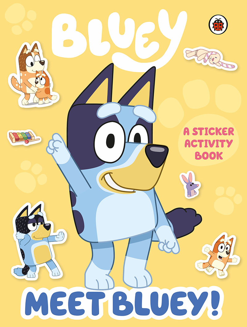Bluey: Meet Bluey! Sticker Activity Book - Jacket