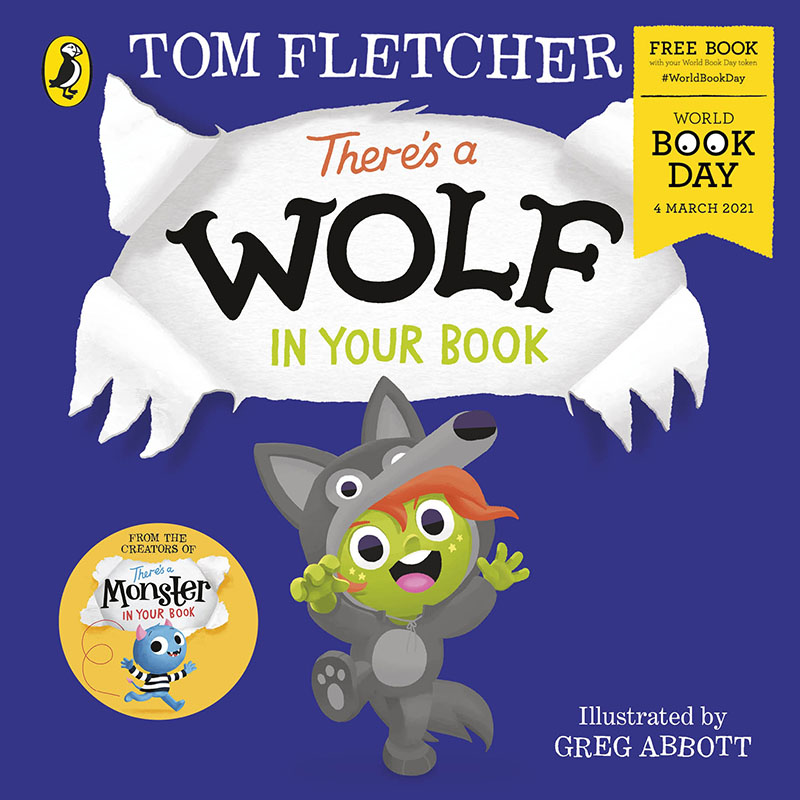 There's a Wolf in Your Book: World Book Day 2021 - Jacket