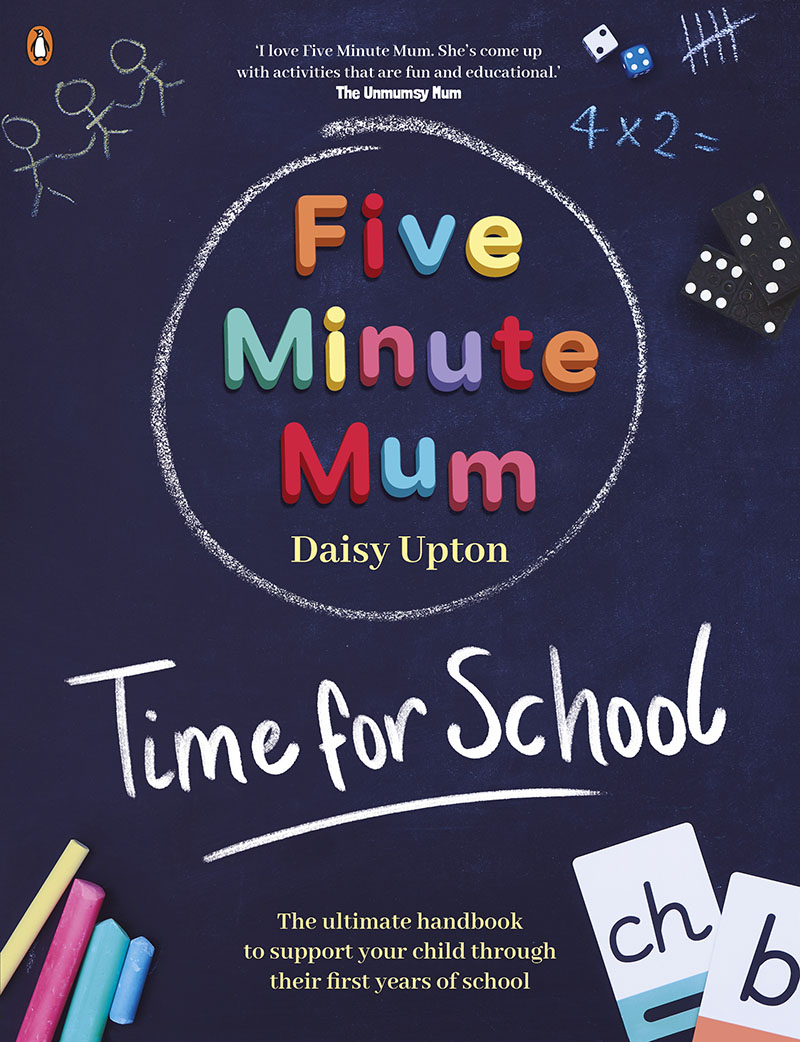 Five Minute Mum: Time For School - Jacket