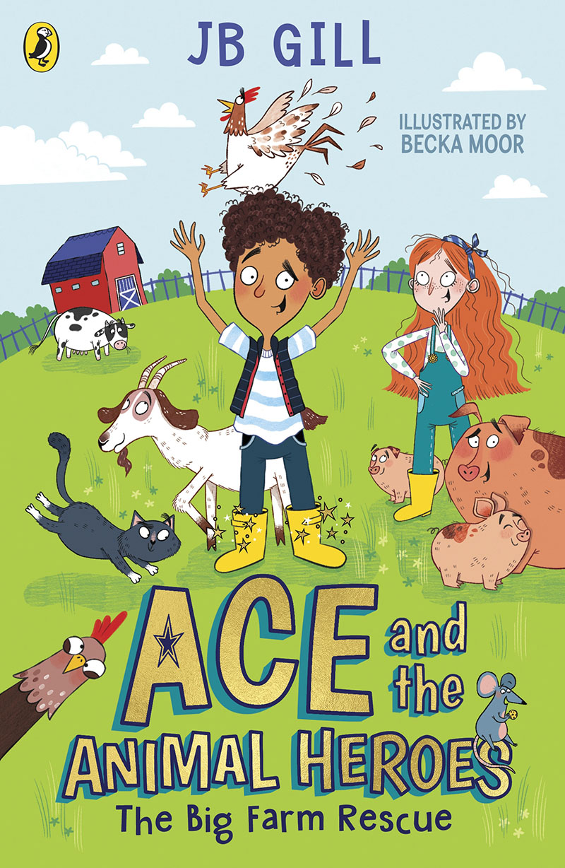 Ace and the Animal Heroes: The Big Farm Rescue - Jacket