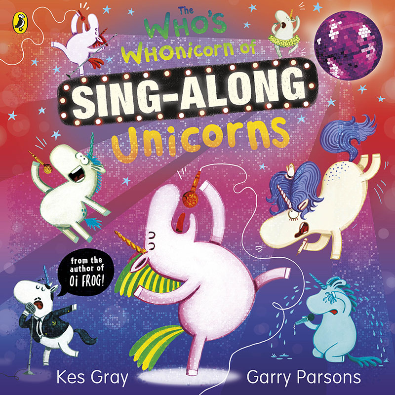 The Who's Whonicorn of Sing-along Unicorns - Jacket