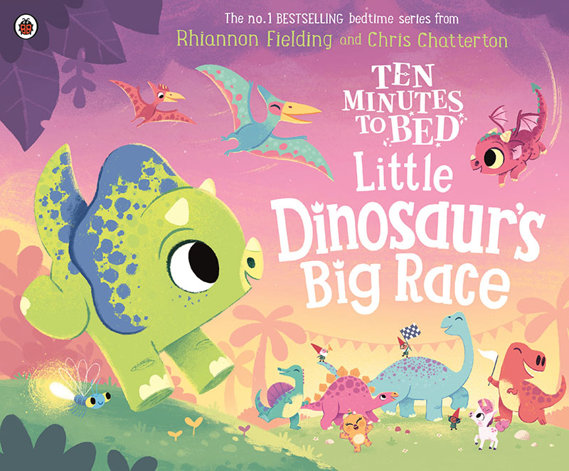 Ten Minutes to Bed: Little Dinosaur's Big Race - Jacket