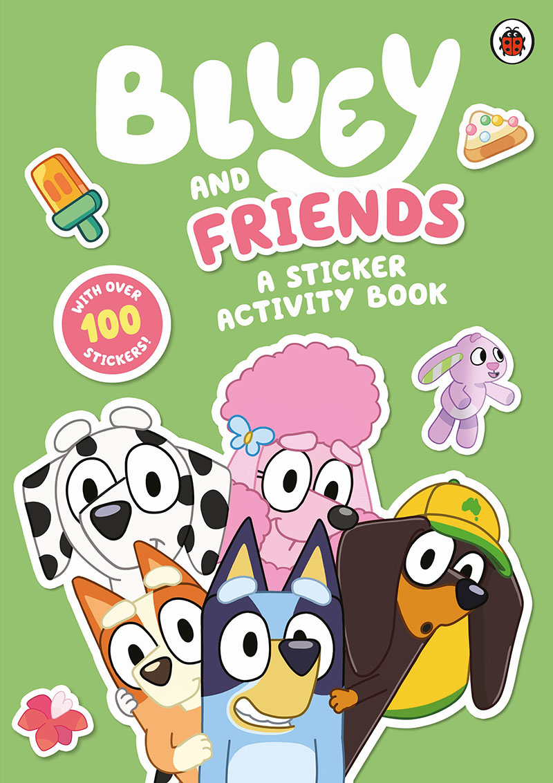 Bluey: Bluey and Friends: A Sticker Activity Book - Jacket