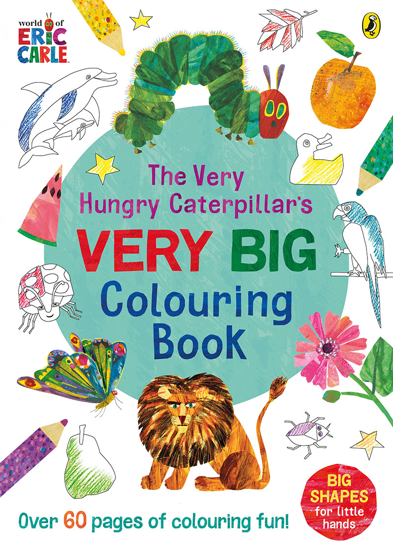 The Very Hungry Caterpillar's Very Big Colouring Book - Jacket