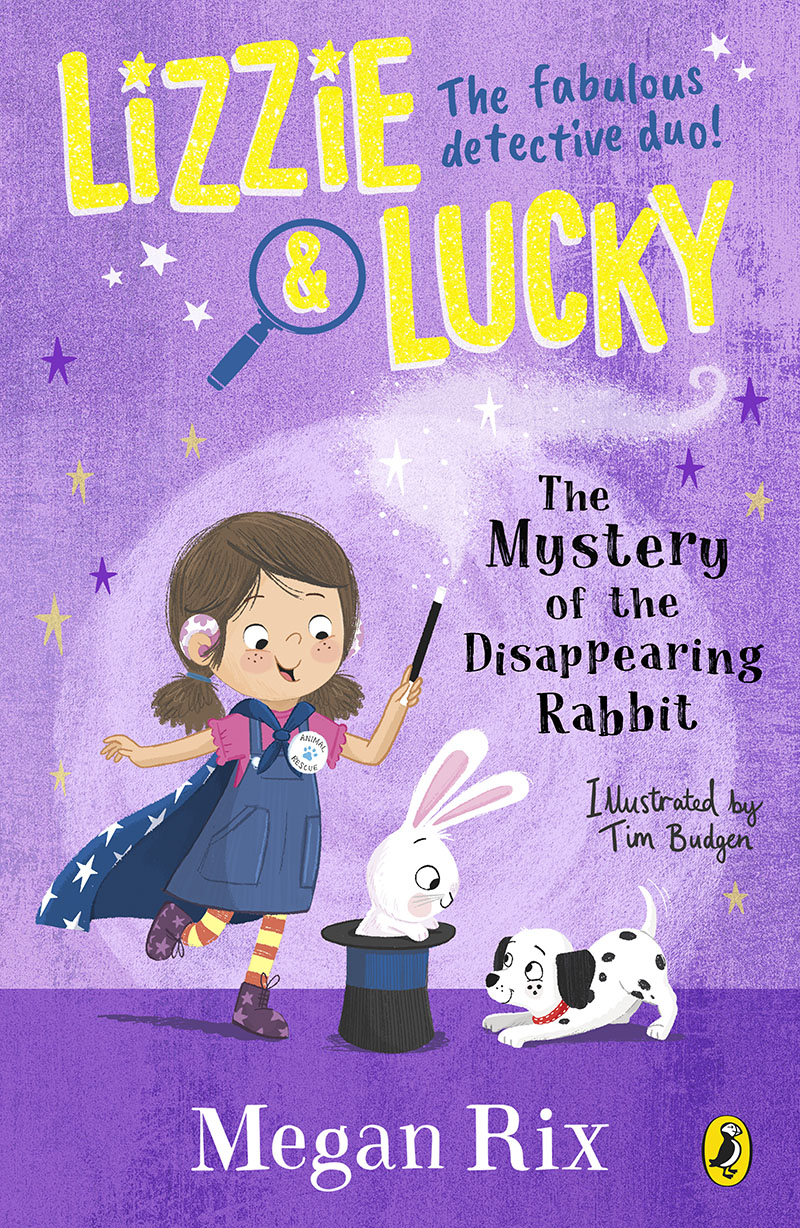 Lizzie and Lucky: The Mystery of the Disappearing Rabbit - Jacket