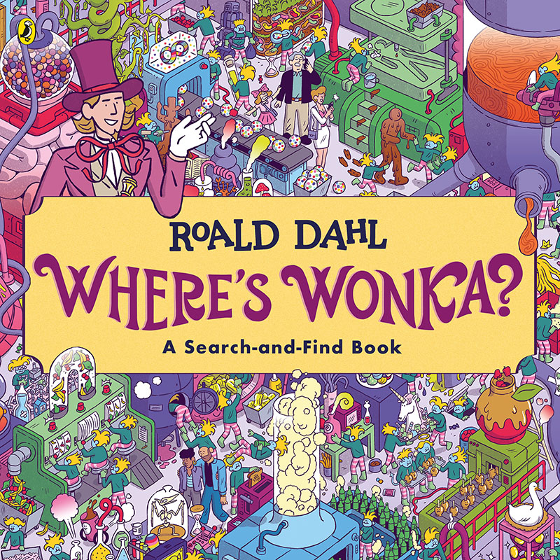 Where's Wonka?: A Search-and-Find Book - Jacket