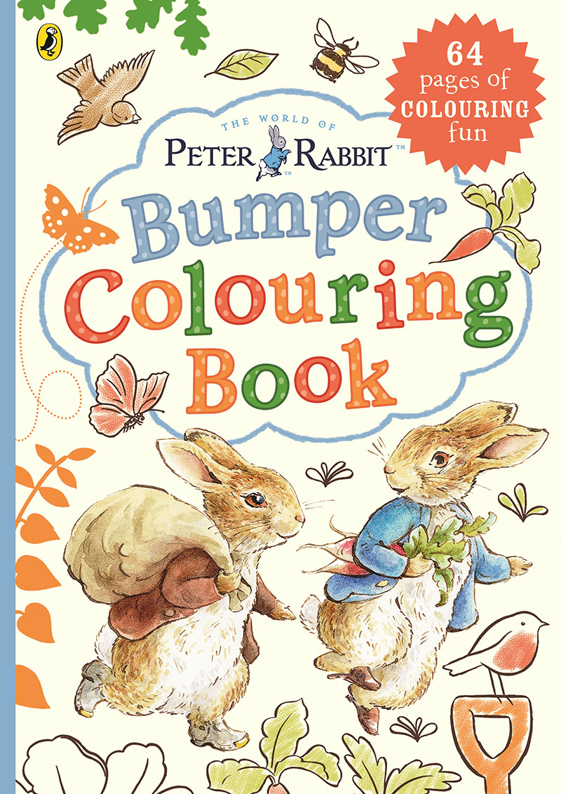 Peter Rabbit Bumper Colouring Book - Jacket